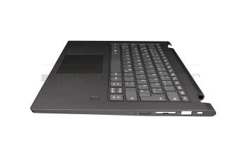 Clavier incl. topcase DE (allemand) gris/gris original pour Lenovo Flex 6-14IKB (81EM)