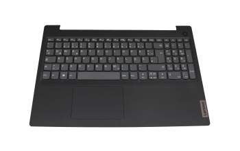 Clavier incl. topcase DE (allemand) gris/gris original pour Lenovo IdeaPad 3-15IGL05 (82BU)