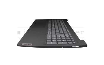 Clavier incl. topcase DE (allemand) gris/gris original pour Lenovo IdeaPad 3-15IGL05 (82BU)