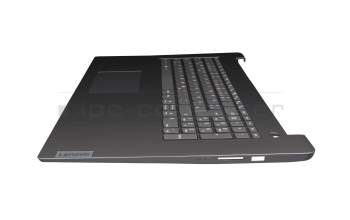 Clavier incl. topcase DE (allemand) gris/gris original pour Lenovo IdeaPad 3-17ITL6 (82H9)