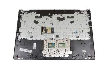 Clavier incl. topcase DE (allemand) gris/gris original pour Lenovo IdeaPad C340-14IML (81TK)