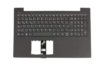 Clavier incl. topcase DE (allemand) gris/gris original pour Lenovo V130-15IKB (81HN)