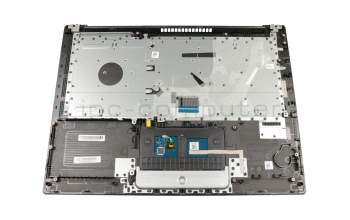 Clavier incl. topcase DE (allemand) gris/noir examiné original pour Lenovo IdeaPad 130-14IKB (81H6)