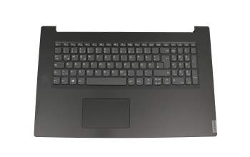 Clavier incl. topcase DE (allemand) gris/noir original pour Lenovo IdeaPad L340-17IWL (81M0)