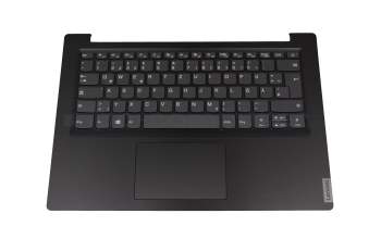 Clavier incl. topcase DE (allemand) gris/noir original pour Lenovo IdeaPad S145-14API (81UV)