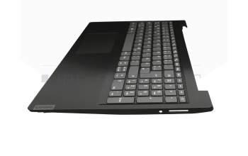 Clavier incl. topcase DE (allemand) gris/noir original pour Lenovo IdeaPad S145-15AST (81N3)