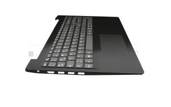 Clavier incl. topcase DE (allemand) gris/noir original pour Lenovo IdeaPad S145-15IWL (81MV/81S9)