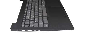 Clavier incl. topcase DE (allemand) gris/noir original pour Lenovo V15 G2-ITL (82KB)