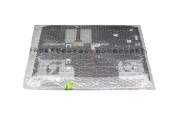 Clavier incl. topcase DE (allemand) moir/blanc/noir avec rétro-éclairage original pour Acer Nitro 5 (AN515-54)