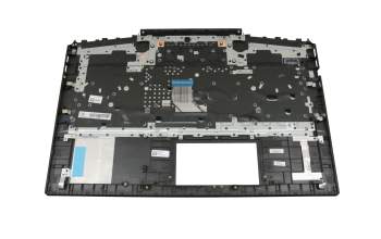 Clavier incl. topcase DE (allemand) moir/blanc/noir original pour HP Pavilion Gaming 17-cd0000