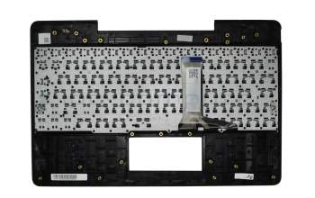 Clavier incl. topcase DE (allemand) noir/anthracite original pour Asus Transformer Book T100TAF