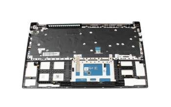 Clavier incl. topcase DE (allemand) noir/argent (Win11) original pour Toshiba Satellite S50W-C