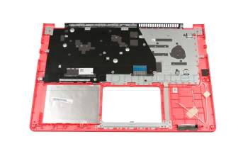 Clavier incl. topcase DE (allemand) noir/argent avec rétro-éclairage original pour Asus X430UF