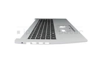 Clavier incl. topcase DE (allemand) noir/argent original pour Acer Aspire 3 (A315-33)