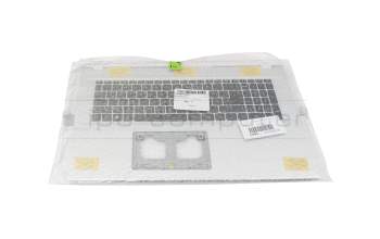 Clavier incl. topcase DE (allemand) noir/argent original pour Acer Aspire 3 (A317-54)