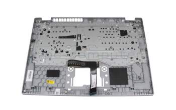 Clavier incl. topcase DE (allemand) noir/argent original pour Acer Aspire 3 Spin (A3SP14-31PT)