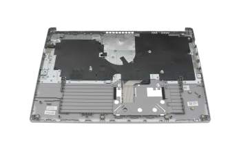 Clavier incl. topcase DE (allemand) noir/argent original pour Acer Aspire 5 (A515-55G)