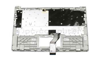 Clavier incl. topcase DE (allemand) noir/argent original pour Acer Chromebook R13 (CB5-312T)