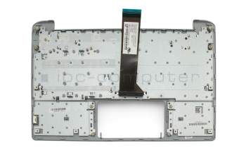 Clavier incl. topcase DE (allemand) noir/argent original pour Acer Switch 11 V (SW5-173)