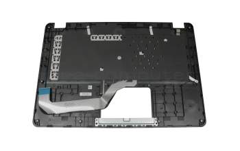 Clavier incl. topcase DE (allemand) noir/argent original pour Asus VivoBook 15 X505BA
