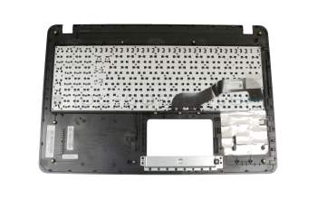 Clavier incl. topcase DE (allemand) noir/argent original pour Asus VivoBook D540NA