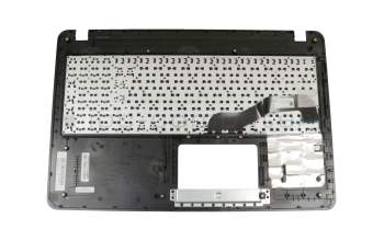 Clavier incl. topcase DE (allemand) noir/argent original pour Asus VivoBook P1500UA
