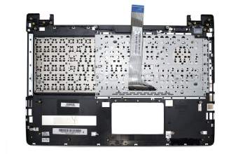 Clavier incl. topcase DE (allemand) noir/argent original pour Asus VivoBook S550CA