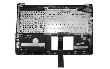 Clavier incl. topcase DE (allemand) noir/argent original pour Asus VivoBook S551LB