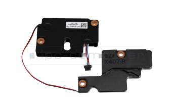 Clavier incl. topcase DE (allemand) noir/argent original pour Asus X407MA