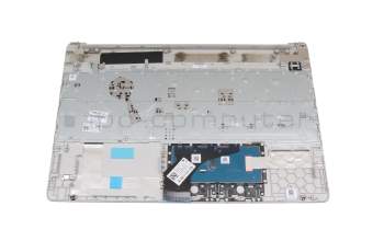 Clavier incl. topcase DE (allemand) noir/argent original pour HP 255 G8