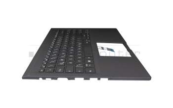 Clavier incl. topcase DE (allemand) noir/bleu original pour Asus ExpertBook L1 L1500CDA