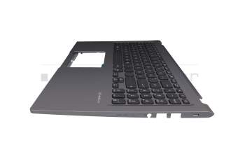 Clavier incl. topcase DE (allemand) noir/gris original pour Asus Business P1511CJA