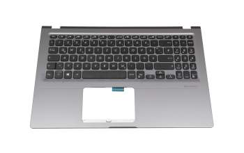 Clavier incl. topcase DE (allemand) noir/gris original pour Asus ExpertBook P1 P1511CDA