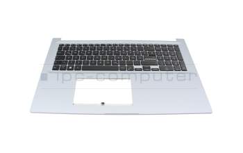 Clavier incl. topcase DE (allemand) noir/gris original pour Asus M1702QA