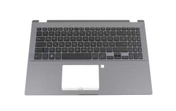 Clavier incl. topcase DE (allemand) noir/gris original pour Asus Pro P3540FA