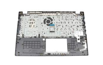 Clavier incl. topcase DE (allemand) noir/gris original pour Asus Pro P3540FA