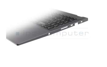 Clavier incl. topcase DE (allemand) noir/gris original pour Asus Pro P3540FA