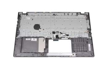 Clavier incl. topcase DE (allemand) noir/gris original pour Asus VivoBook 15 F515EA