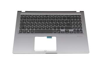 Clavier incl. topcase DE (allemand) noir/gris original pour Asus VivoBook M515UA