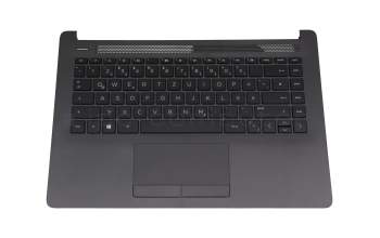 Clavier incl. topcase DE (allemand) noir/gris original pour HP 240 G7