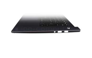 Clavier incl. topcase DE (allemand) noir/gris original pour Huawei Matebook D 15 (2021)