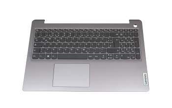 Clavier incl. topcase DE (allemand) noir/gris original pour Lenovo IdeaPad 3-15ADA6 (82KR)