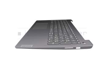 Clavier incl. topcase DE (allemand) noir/gris original pour Lenovo IdeaPad 3-15ADA6 (82KR)