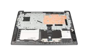 Clavier incl. topcase DE (allemand) noir/gris original pour Lenovo IdeaPad 3-17IAU7 (82RL)