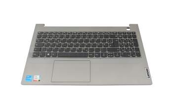 Clavier incl. topcase DE (allemand) noir/gris original pour Lenovo ThinkBook 15 G2 ITL (20VE)