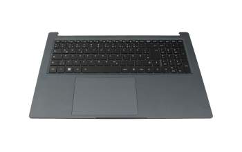 Clavier incl. topcase DE (allemand) noir/gris original pour Medion Akoya P17619