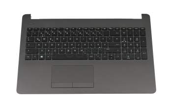 Clavier incl. topcase DE (allemand) noir/gris pour HP 255 G6