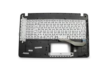Clavier incl. topcase DE (allemand) noir/gris y compris support ODD original pour Asus VivoBook D540SA