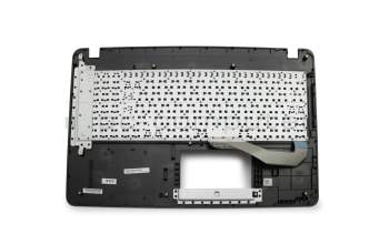 Clavier incl. topcase DE (allemand) noir/gris y compris support ODD original pour Asus VivoBook R540SA