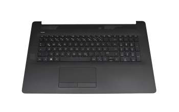 Clavier incl. topcase DE (allemand) noir/noir (PTP/DVD) original pour HP 17-ca1000